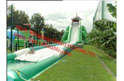 China Big Bula Inflatable Water Park Inflatable Water Slide supplier