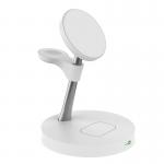 T269D 4 In 1 Fast Magnetic Wireless Charging Station For IPhone12/13/14/15 Stand Wireless Charging for sale