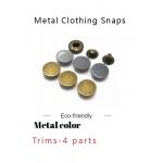 Resistant Corrosion Jackets 15mm Metal Snaps For Fabric for sale