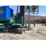 Bottom Feed Vibroflot Equipment Walking Pile Frame Type For Silt Clay Soft Soil Improvement for sale