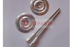 China 3mmx65mm CD Weld Bimetallic Insulation Pins With Aluminunm Base supplier