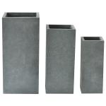 Distinctive Cement Reinforced Planter Clay And Fiber Vase - Hand Carved for Garden and Home for sale