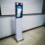 Infrared Body Temperature Measuring Face Recognition Face Recognition Access Control System for sale