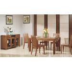 Full Solid Wood Elegant Dining Room Furniture / Modern Dining Room Table Sets for sale