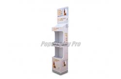 China Heavy Duty Cardboard POP Displays 1 Header False Base For Wine Holding supplier
