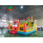 0.55mm PVC Tarpaulin 8 X 6M Tiger Inflatable Fun City