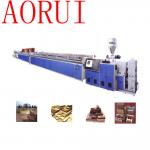 WPC Floor Panel Plastic Profile Extrusion Line