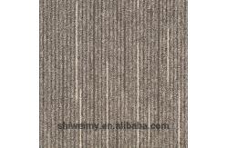 China Multi level loop Nylon striped office carpet tile, nylon carpet tiles supplier