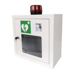Alarmed AED Defibrillator Cabinets , Wall Mounted External Defibrillator Cabinets for sale