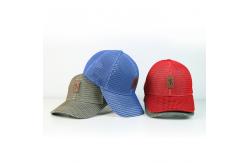 China Full Mesh 6 Panel Quick Dry 58cm Fitted Baseball Cap supplier