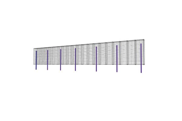Debris Prevent Hdpe Lightweight 3mm Decorative Metal Mesh Screen
