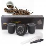 20ml 30ml 3 Pack Refillable Empty Coffee Capsule Espresso Reusable Pods