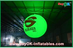 China Large White Oxford Cloth Inflatable Lighting Ballon For Advertising supplier