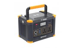 China Phone Charging 1000W Portable Power Station 1kw Power Bank With PD Function supplier