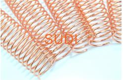 China 2:1 Pitch Metal Spiral Binding Coils supplier