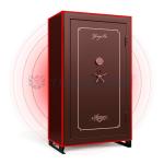 Anti Theft 36 Guns Heavy Fireproof Gun Safe Box OEM YB/GS-180 for sale