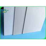 Recycled Pulp 3mm Two Sides Uncoated Laminated Grey Board Sheets With Grey Back For Packing for sale