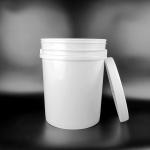 Polypropylene PP Lubricant Bucket 20 Ltr Buckets With Lids 38cm Height for sale