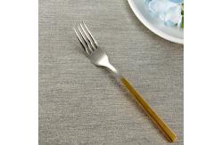 China 20pcs Stainless Steel Titanium Plating Golden Cutlery Set supplier