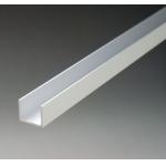 Anodized Aluminum U Channel Extrusions / aluminium frame profiles for sale
