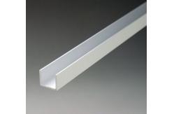 China Anodized Aluminum U Channel Extrusions / aluminium frame profiles supplier
