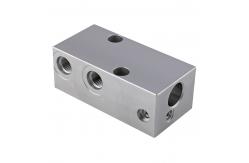 China 60L/min Hydraulic Valve Block CNC Turning Miling Aluminum Processing Service supplier