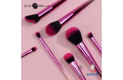 China 7 Pcs Makeup Brush Set Synthetic Hair With Plastic Handle OEM ODM Customized supplier