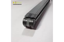 China Aluminium Retractable Arm Awning Folding Retractable Arm Black supplier