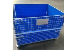 China TLSW Industrial Foldable Wire Mesh Containers Capactity 1000kg supplier