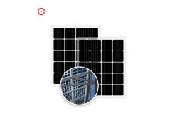 China Rixin CE BIPV Solar Panels Transparent Glass Monocrystalline PV Module supplier