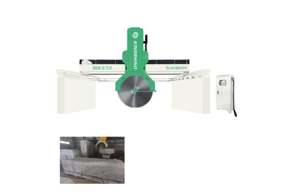 5600x3300x1150mm Dual Drive Bridge Multi Blades Block Cutting Machine For Granite