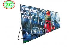 China P3 Ultra Thin Protable flexible Digital LED Poster Display 4cm thickness supplier