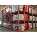 Multi - Level cold room storage Drive in Pallet Rack / Warehouse Shelving System for sale
