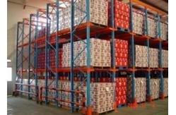 China Multi - Level cold room storage Drive in Pallet Rack / Warehouse Shelving System supplier