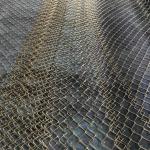 hot dip galvanized 6' tall diamond hole chain link iron wire mesh fence pvc coated vinyl fence for sale