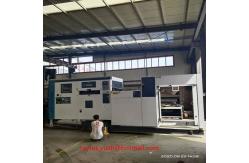 China Cardboard 1-8mm Automatic Flatbed Die Cutter Used Corrugated Machinery supplier