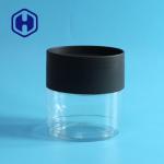 Custom Plastic Packaging Jar 13oz Flat Oval Tin Can Dry Fruit  PET Storage Container for sale