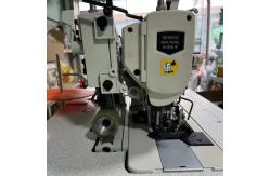 China Flatbed Direct Drive Industrial Sewing Machine Interlock With Trimming supplier