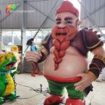 Customizable Landscape Decoration Theme Park Animatronics Characters for sale