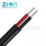 photovoltaic system power cable 2×6.0mm² (PV1-F / H1Z2Z2-K) Solar Cable for sale