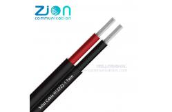 China photovoltaic system power cable 2×6.0mm² (PV1-F / H1Z2Z2-K) Solar Cable supplier