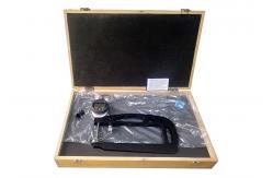 China 0-25.4mm Digital Thickness Gauge 200mm Measuring Depth With Grip Handle supplier