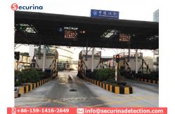 China 21in 24VDC Under Vehicle Screening System 100m With ALPR Camera supplier