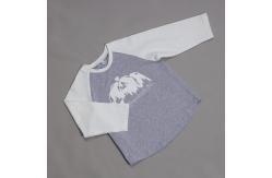 China Baseball Custom Tee Shirts 190gsm 100% Cotton Toddler Raglan Sleeve 16T supplier