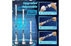 China Cordless Electric Spin Scrubber For Cleaning Adjustable Extension Handle supplier