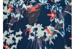 China 6OZ Beautiful Patterned Polyester Fabric Heat Transfer Printing For Shoes supplier