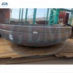 Carbon Steel Dish Tank Head Formed Head 5200mm Diameter 25mm Thickness for sale