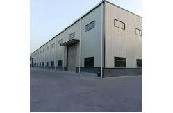 China Industrial Steel Structure Warehouse Construction , Prefab Metal Warehouse Building supplier