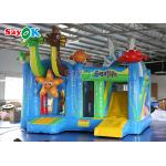 1000D Inflatable Bouncer Air Water Slide Jumping Bouncy Castle Ocean Theme Bounce House Combo With Pool for sale