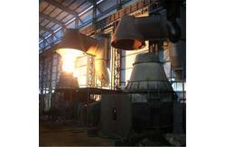 China Cylinder 900T Rotary Refining Melting Mixer Furnace supplier